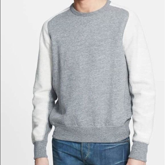 Rag & Bone Rag & Bone Terry Colorblock Crewneck Sweatshirt Size US M / EU 48-50 / 2 - 1 Thumbnail