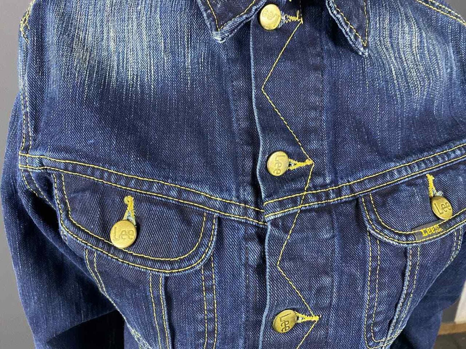 Lee Ladies Vintage Lee 101 J Blue Denim Jacket Size S Size S / US 4 / IT 40 - 4 Thumbnail