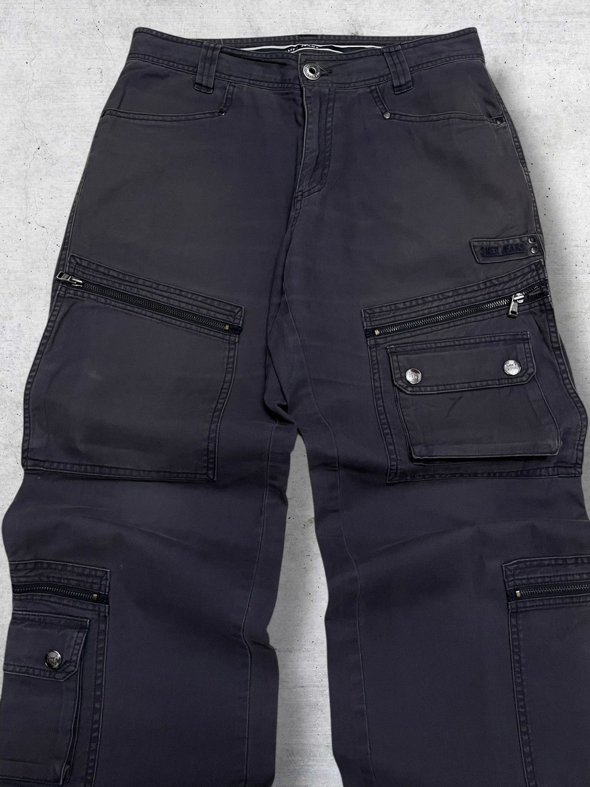 Japanese Brand VINTAGE SMEX 1990S JAPAN DESIGNER CARGO COMBAT FADED PANT Size US 32 / EU 48 - 5 Thumbnail