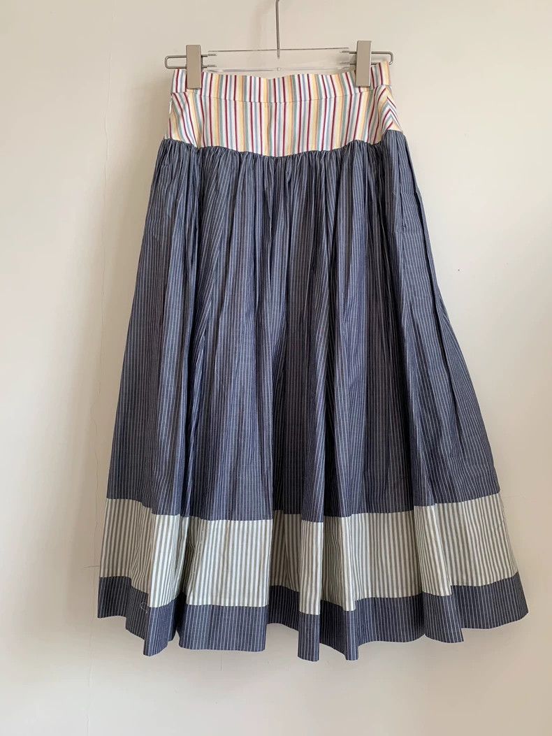 Other Vivienne Westwood size2 Striped patchwork skirt Size 29" - 2 Thumbnail
