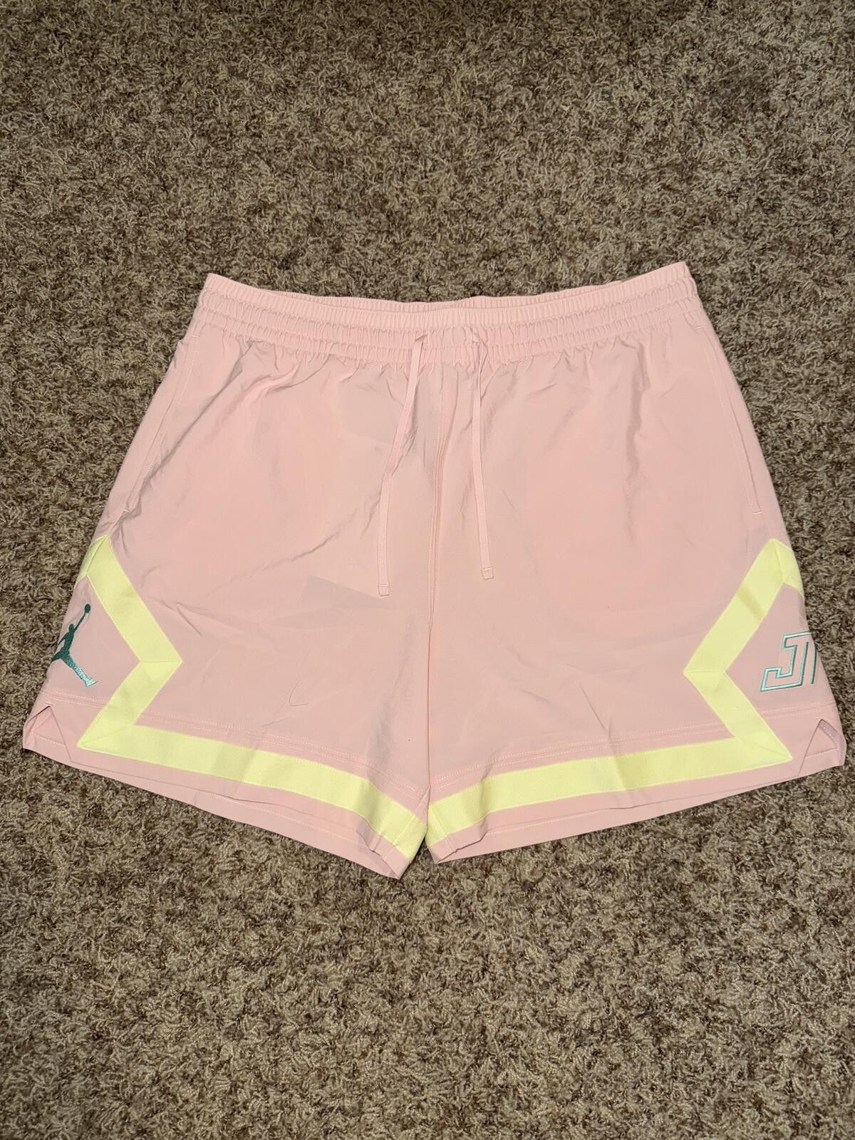 Nike Unreleased Jordan Lemonade Jason Tatum Diamond Shorts Sample Size US 36 / EU 52 - 1 Thumbnail