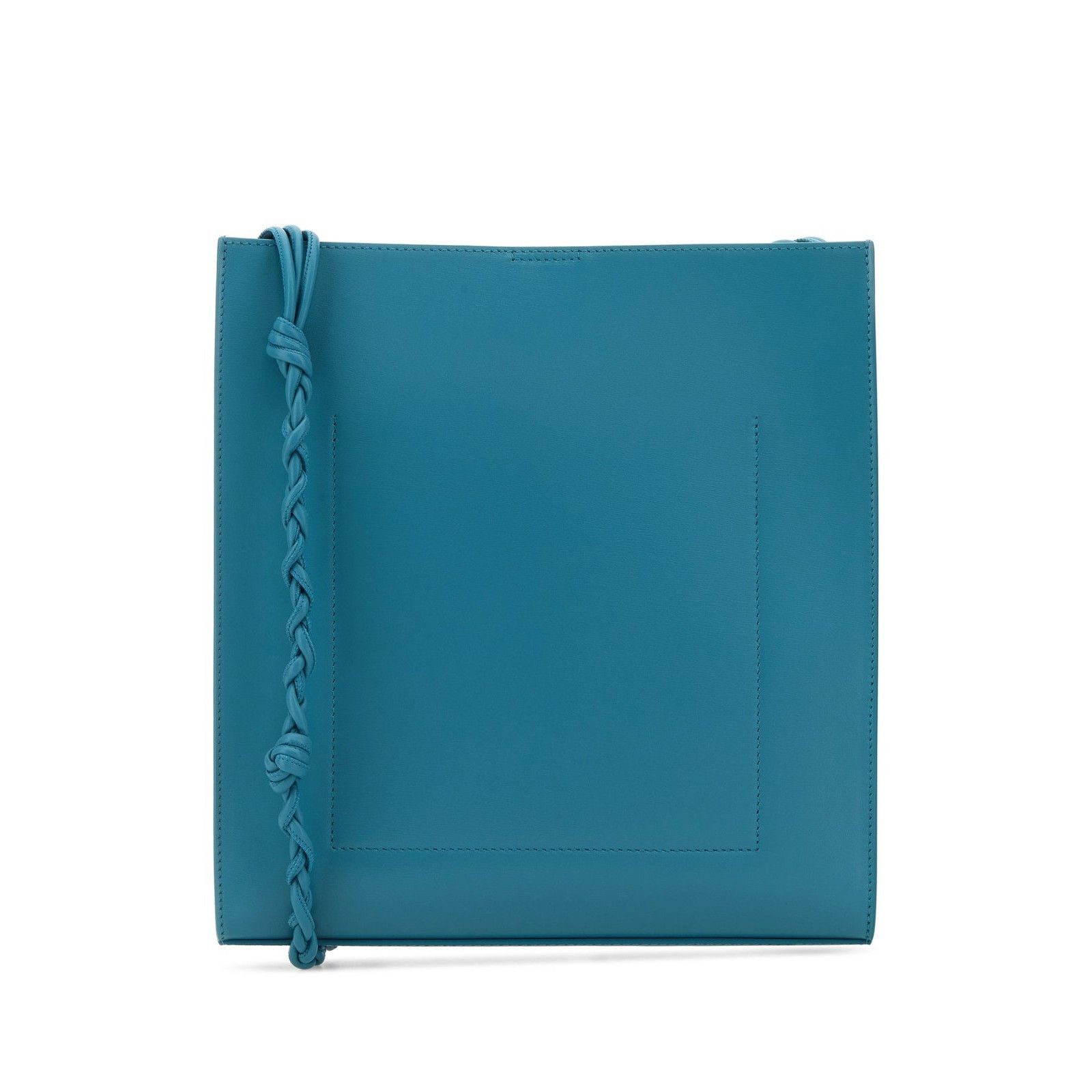 Jil Sander JIL SANDER Tangle Medium Blue Leather Shoulder Bag New Size ONE SIZE - 3 Thumbnail
