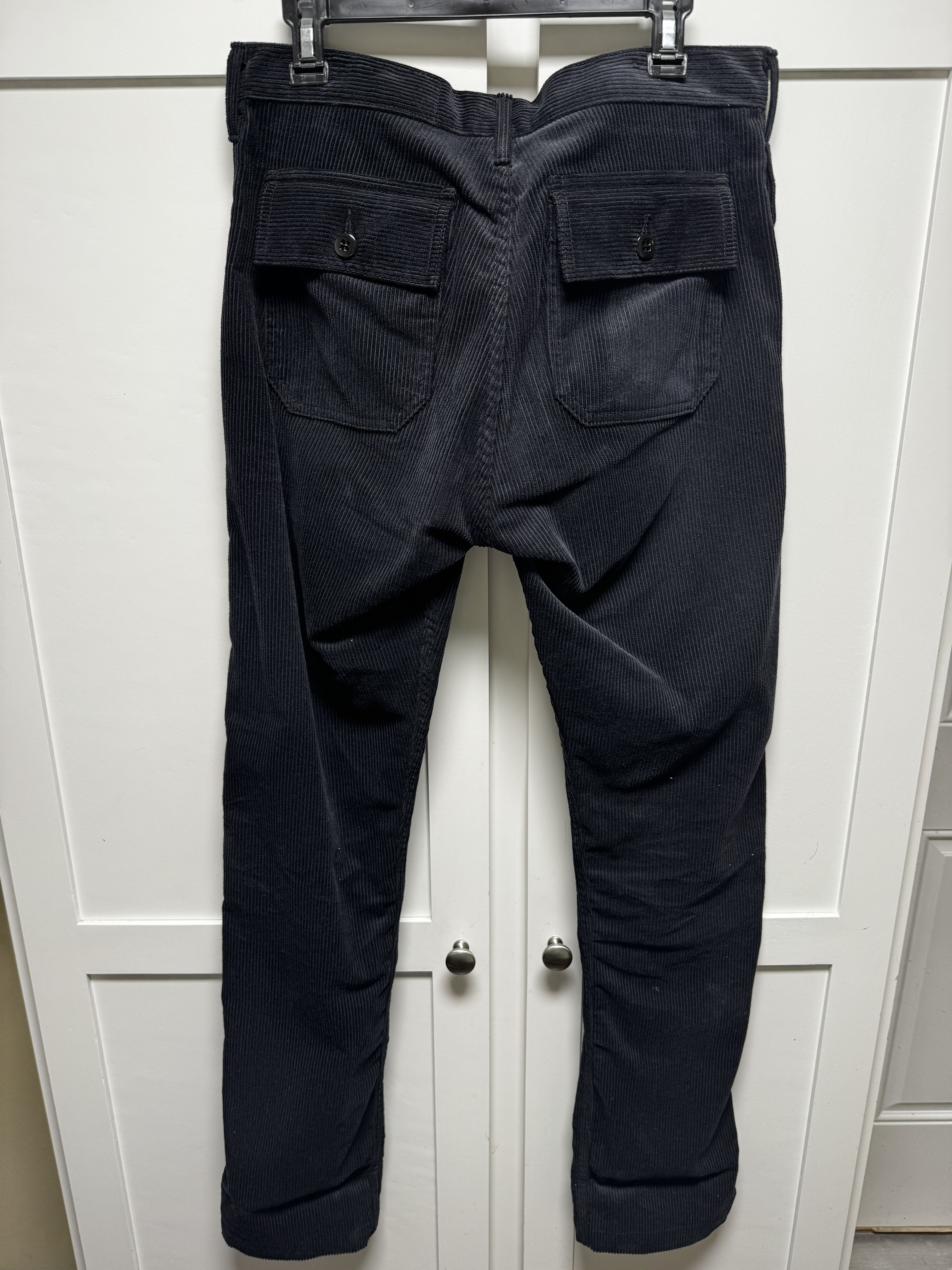 Rogue Territory Rogue Territory Fatigue Pants in Black Corduroy Size US 30 / EU 46 - 3 Thumbnail