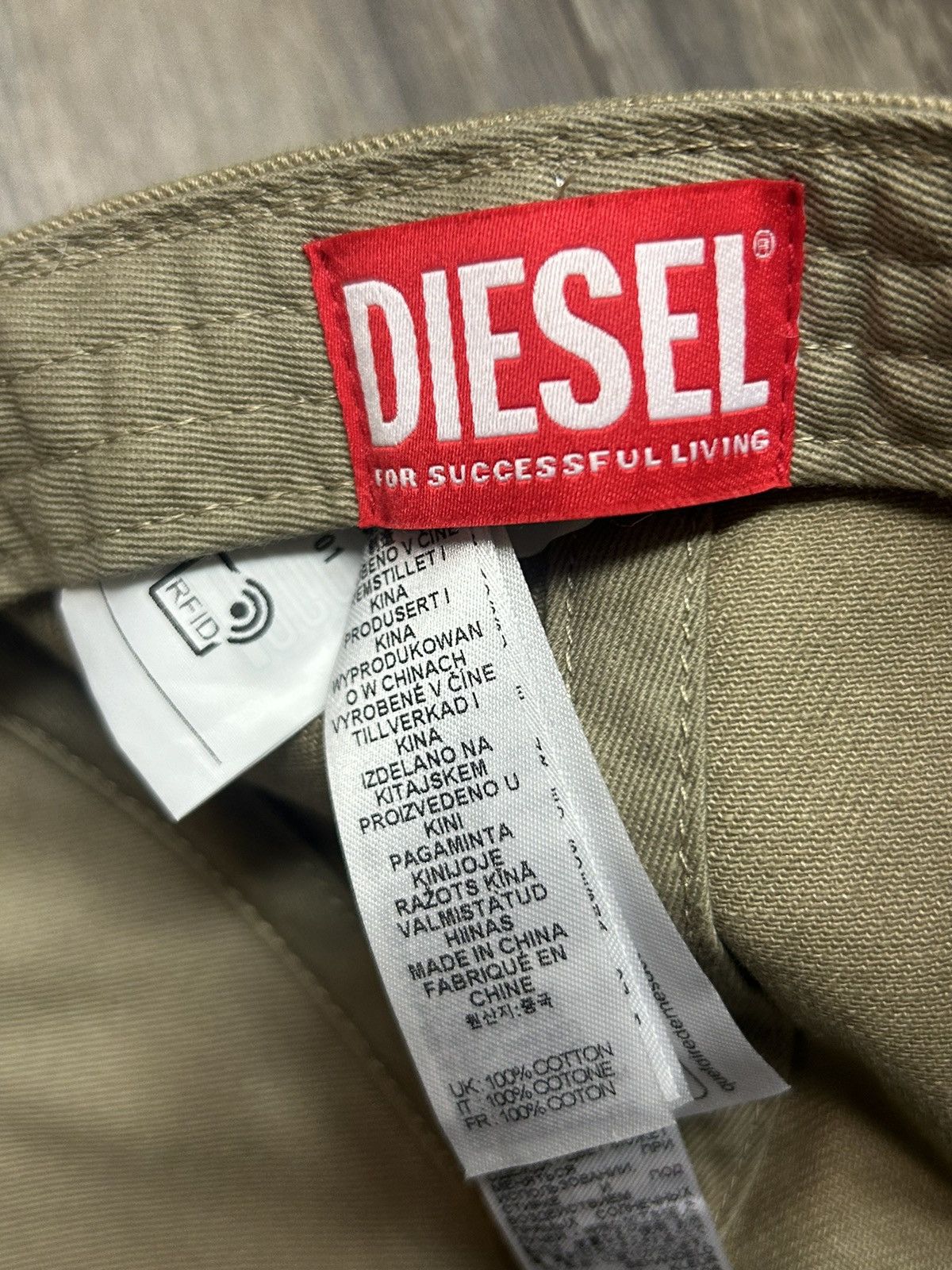 Diesel Diesel Logo Adjustable Cap Size ONE SIZE - 2 Thumbnail