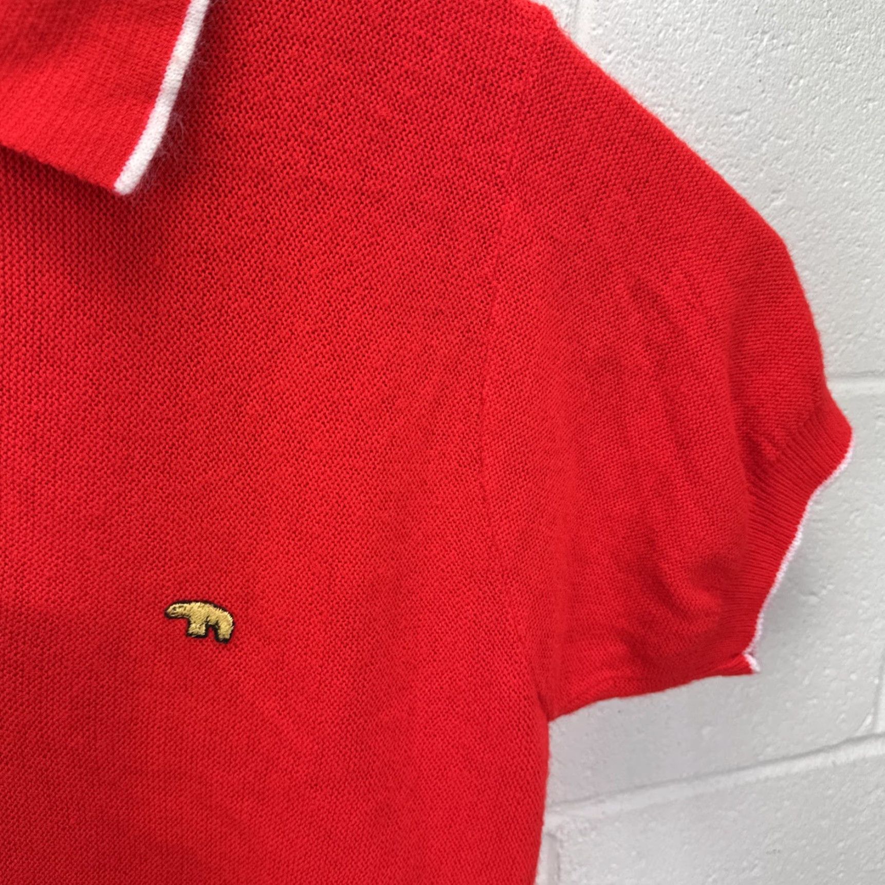 Vintage VINTAGE Jack Nicklaus By Revere Polo Shirt Men's Medium Red Knit Short Sleeve 60s Sports Golf Size US M / EU 48-50 / 2 - 5 Thumbnail