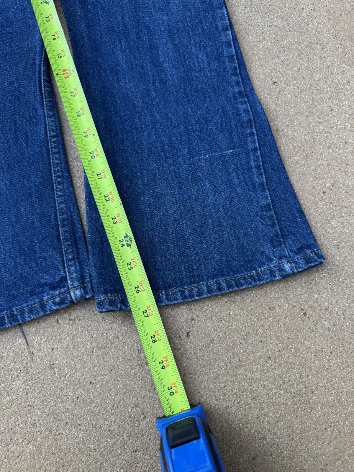 Levi's Vtg 80’s Levi’s 646 Orange Tab Bellbottom Flare Jeans 32x27 Size US 32 / EU 48 - 10 Thumbnail