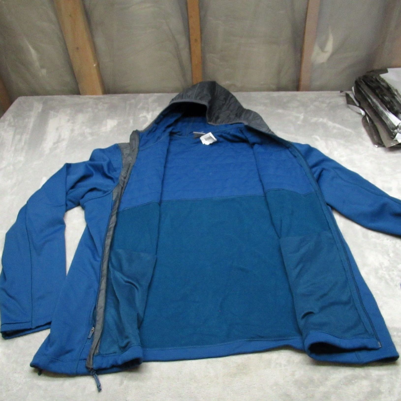 Vintage Columbia Jacket Mens XXL Blue Hybrid Full Zip Hooded Quilted Insulated Outdoor Size US XXL / EU 58 / 5 - 3 Thumbnail