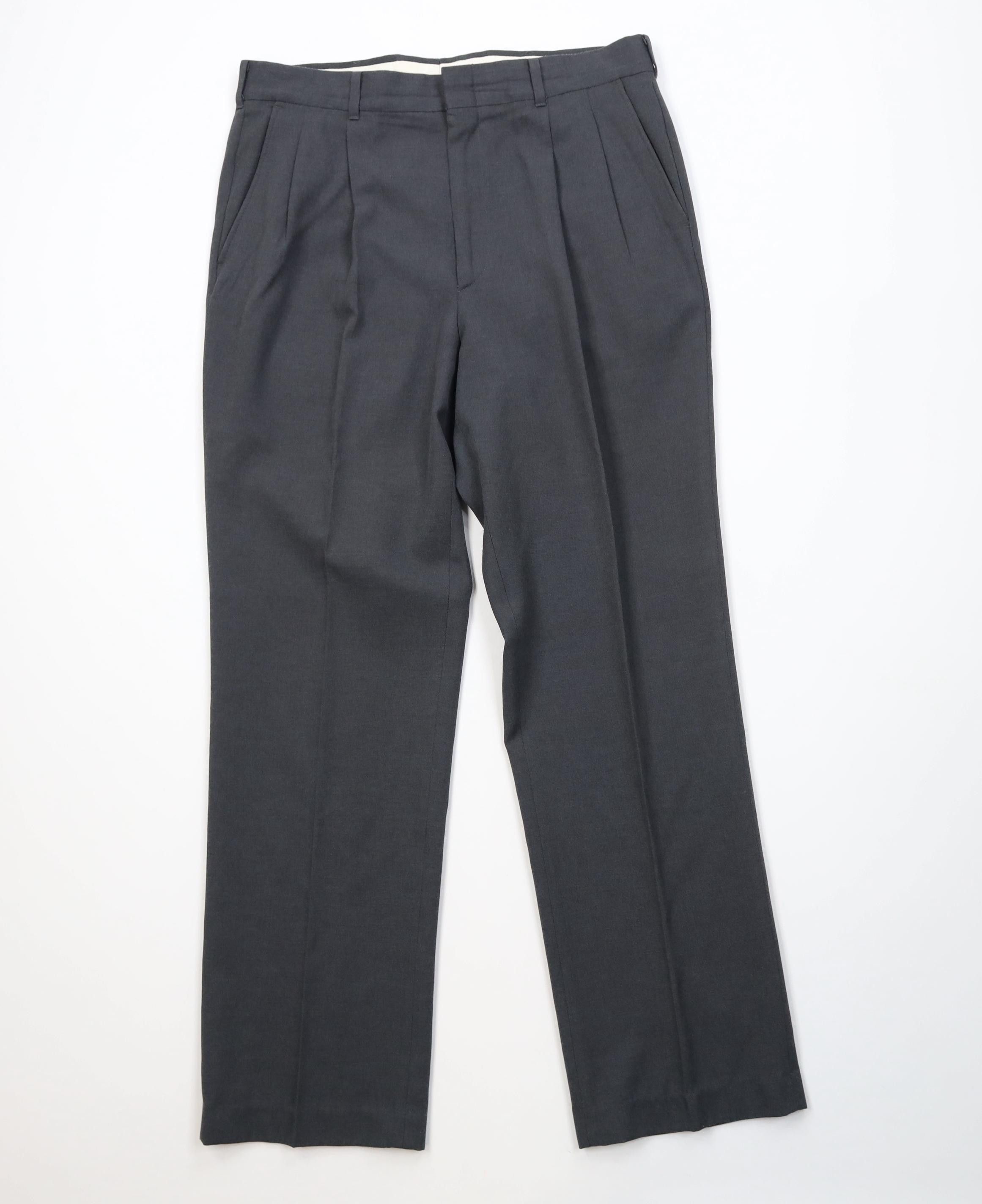 Vintage Vintage 90s Streetwear Blend Chino Pants Trousers Gray USA Size US 34 / EU 50 - 1 Thumbnail