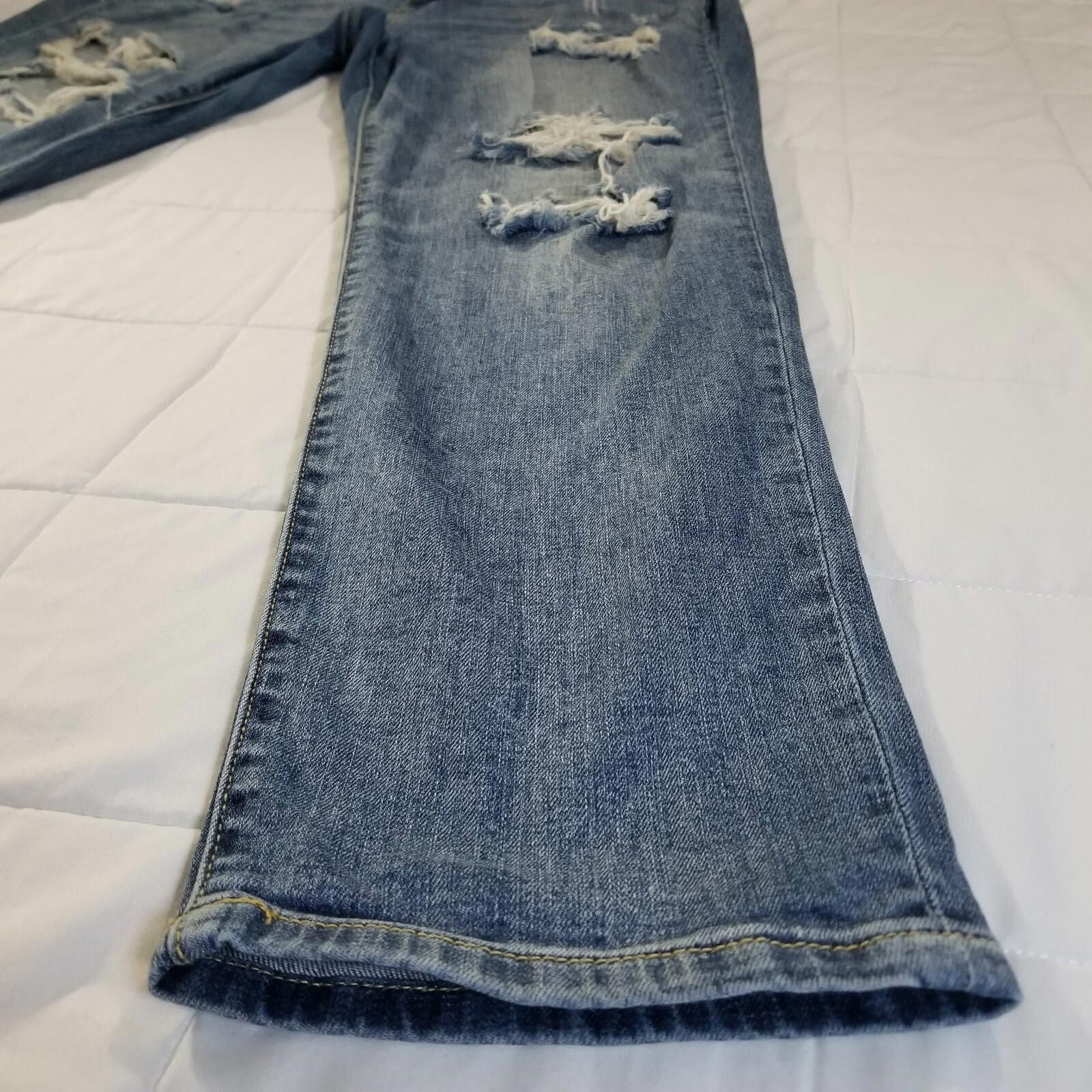 Other Judy Blue Jeans Paint Splatter Boyfriend Fit 15/32 Midrise Size 32" / US 10 / IT 46 - 9 Thumbnail