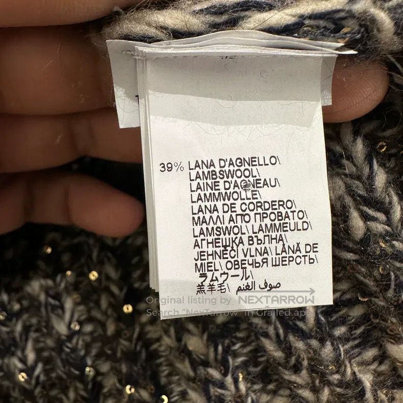 Brunello Cucinelli Brunello Cucinelli 25SS stand collar ribbed cashmere sweat Size S / US 4 / IT 40 - 4 Thumbnail