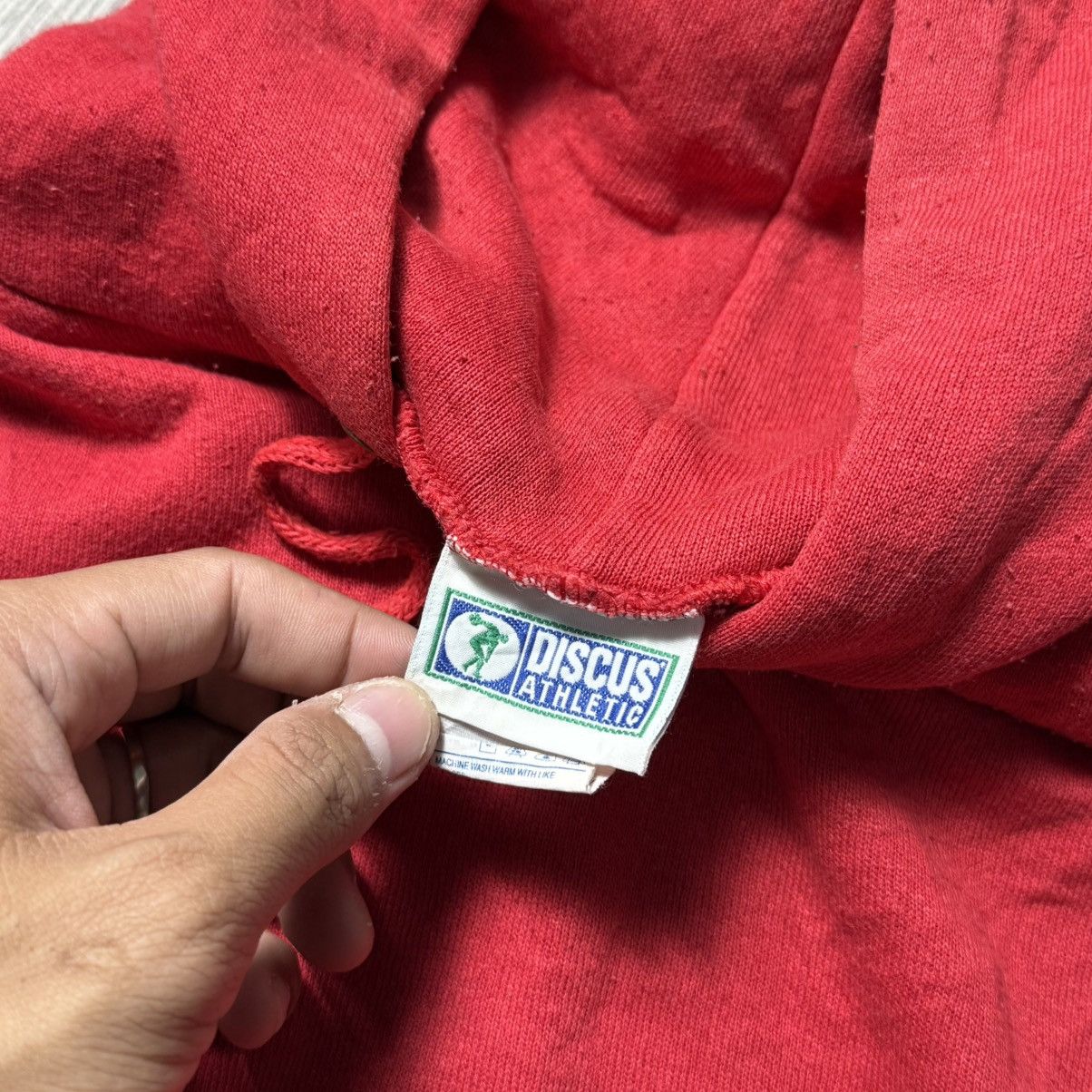 Vintage Discus Blank Hoodie 90s Size US M / EU 48-50 / 2 - 3 Thumbnail