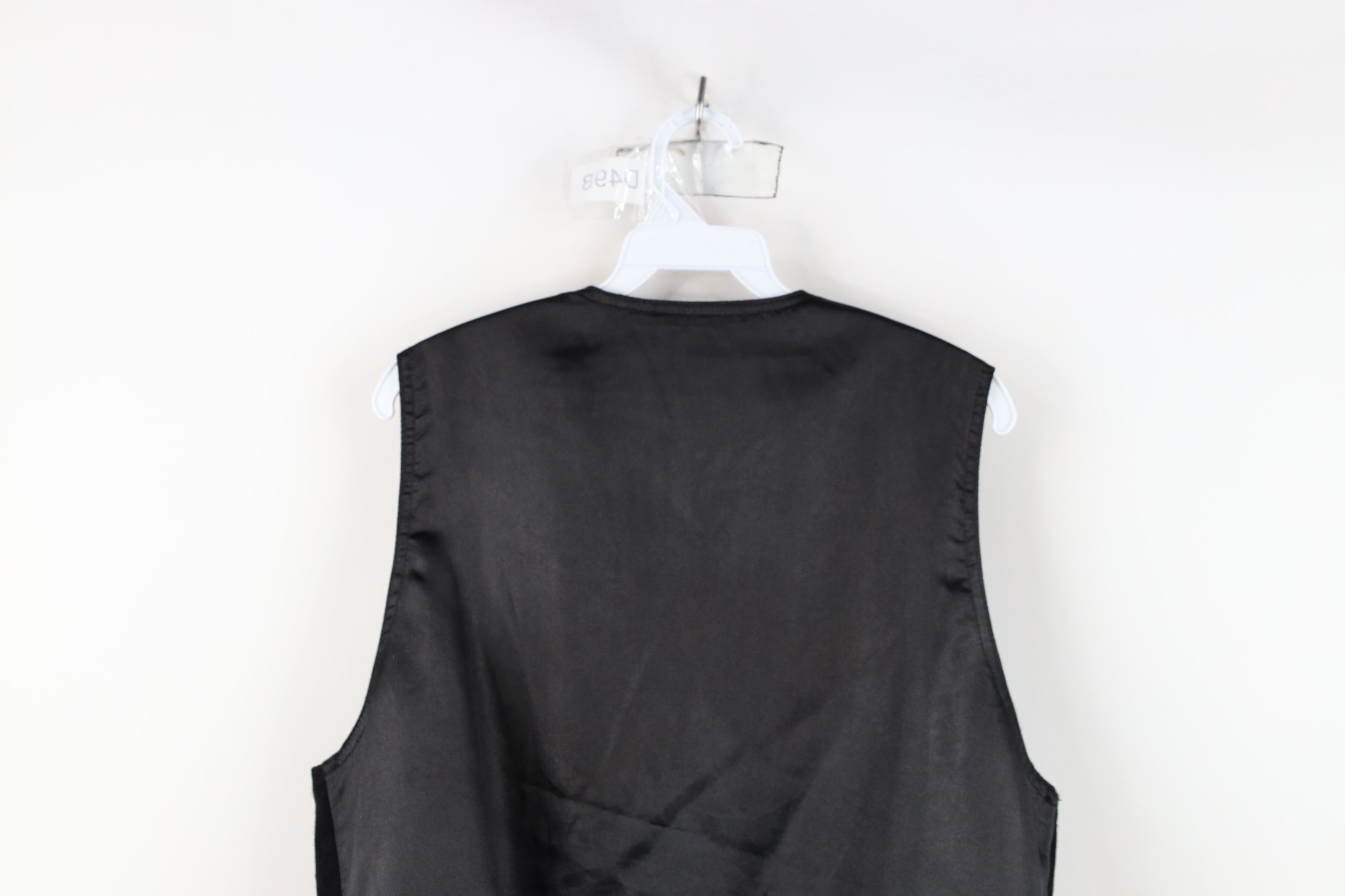 Vintage Vintage 90s Streetwear Cowboy Buckle Back Suede Leather Vest Size US L / EU 52-54 / 3 - 12 Thumbnail
