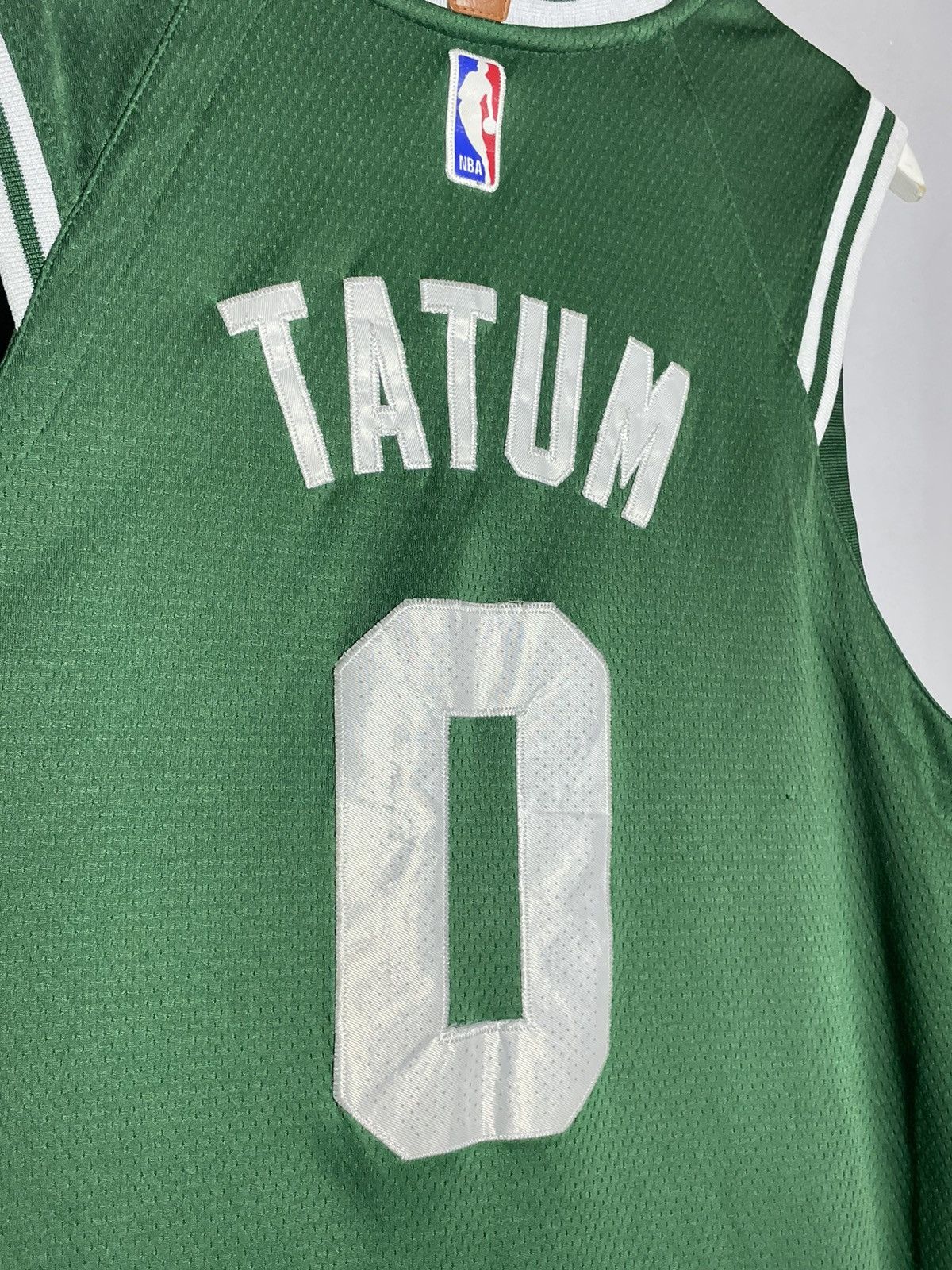 NBA × Nike #0 Tatum Boston Celtics Nike Y2k NBA Basketball Jersey Size US L / EU 52-54 / 3 - 9 Thumbnail