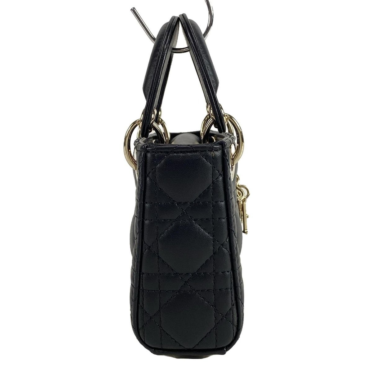Dior DIOR Lady Dior Micro Bag Handbag Size ONE SIZE - 2 Thumbnail