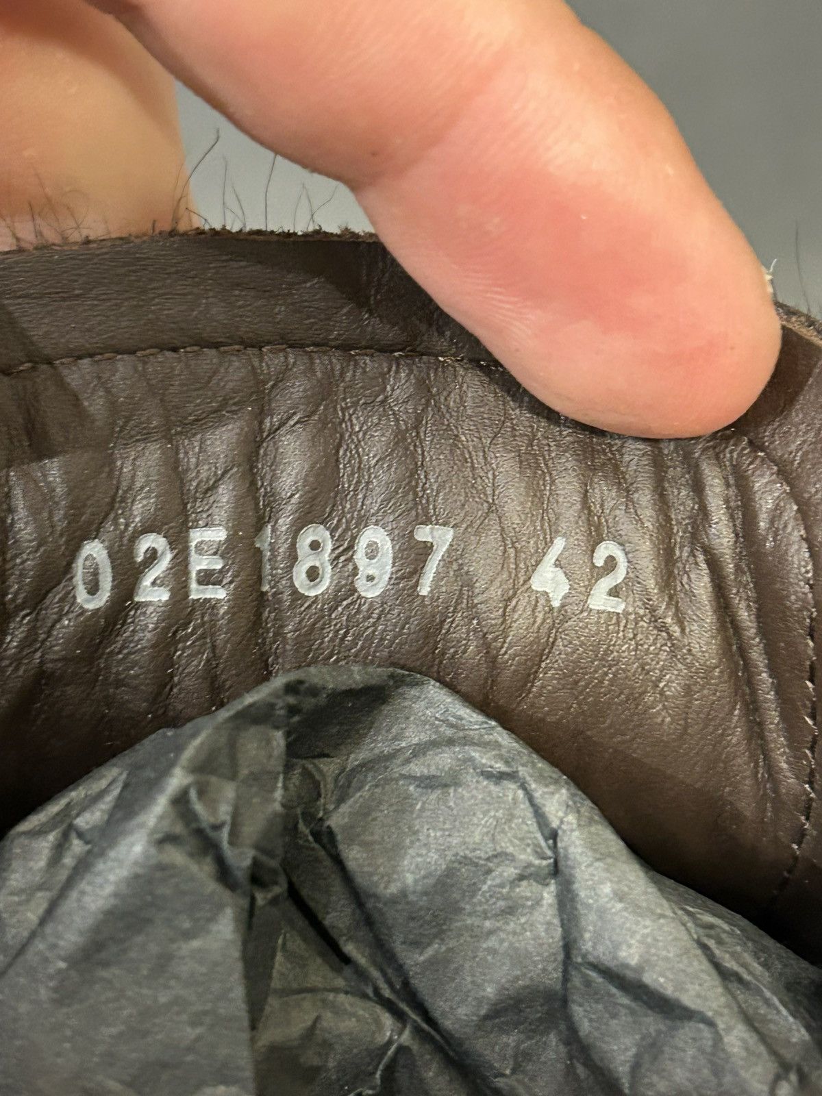 Rick Owens Rick Owens Hair Vintage Low Sneaker Size US 9 / EU 42 - 6 Thumbnail