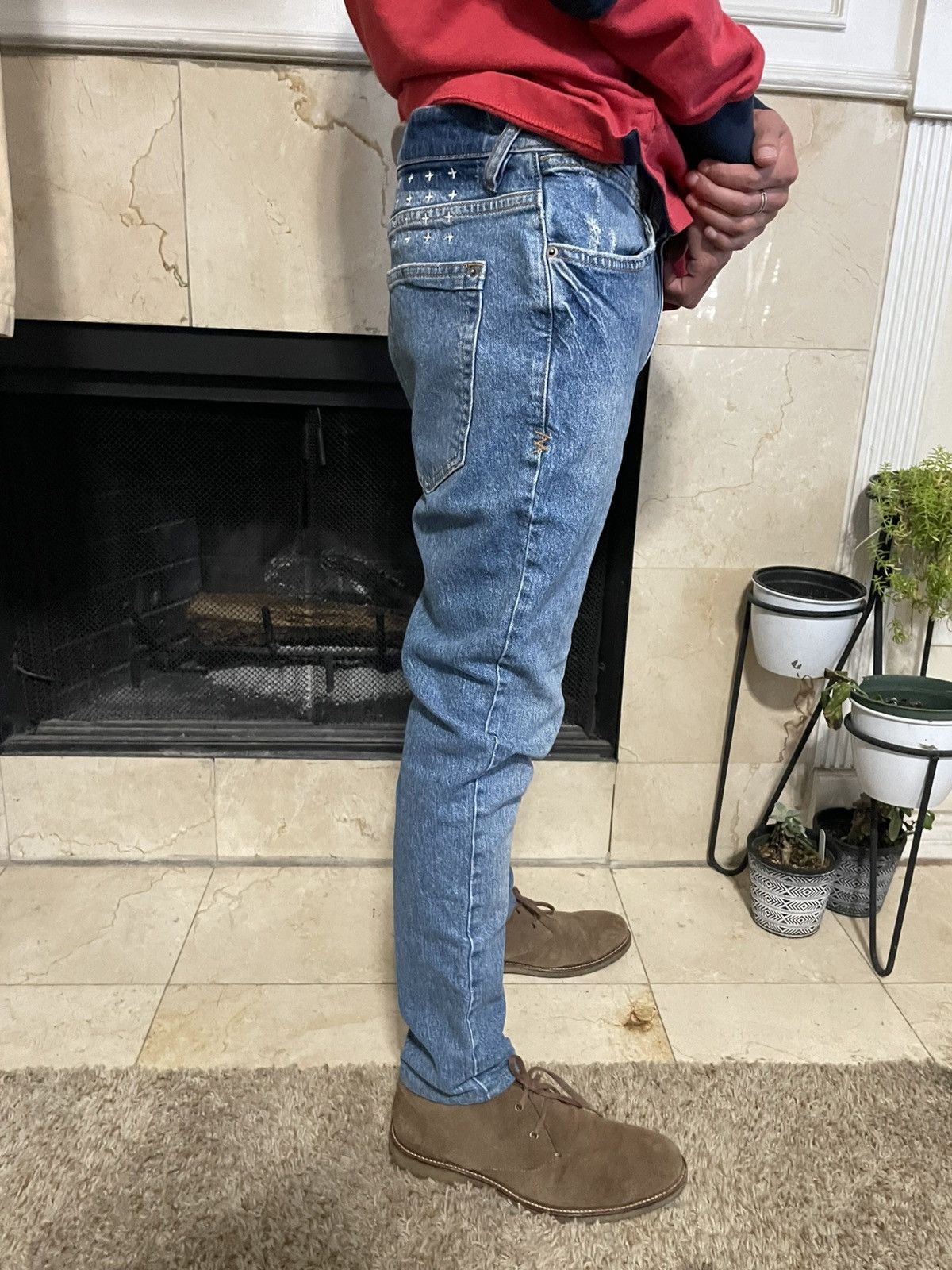 Ksubi Slim Skinny Button Fly jeans Size US 32 / EU 48 - 6 Thumbnail