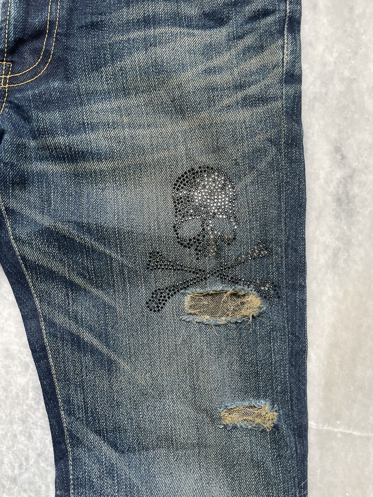 Roen Hiromu Takahara Roen X Bobson Destroyed Denim Pants Size US 29 - 9 Thumbnail