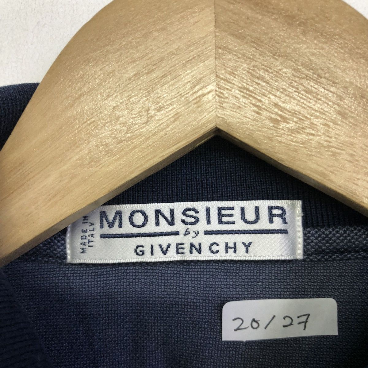 Givenchy × Vintage Vintage Givenchy Monsieur Polo Pocket Shirt Size US M / EU 48-50 / 2 - 11 Thumbnail