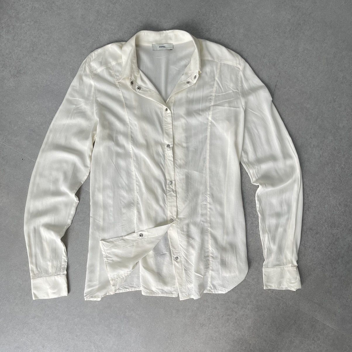 Diesel × Japanese Brand Diesel lace up blouse Size S / US 4 / IT 40 - 4 Thumbnail
