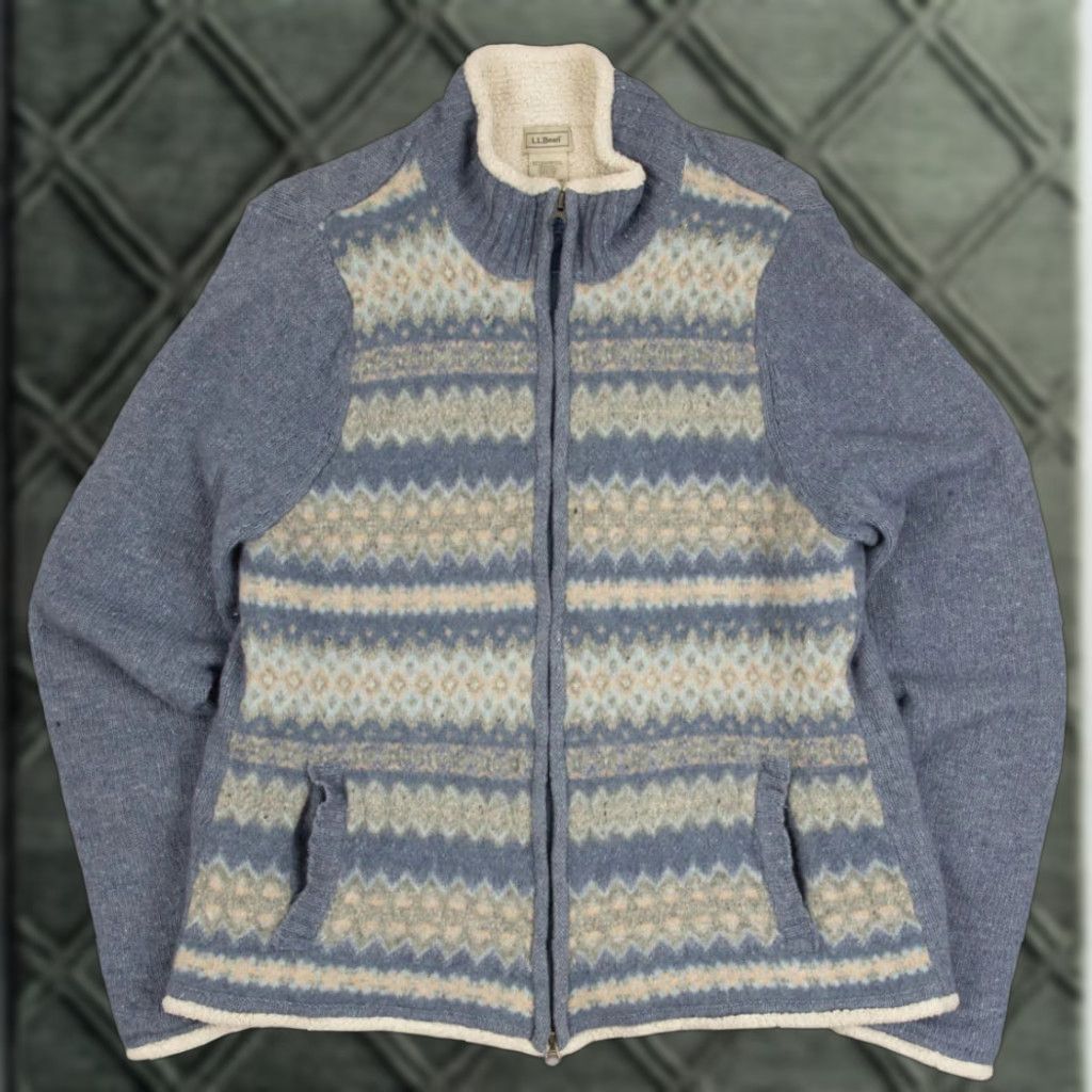 Vintage VINTAGE L.L.Bean Cardigan Size L / US 10 / IT 46 - 1 Thumbnail