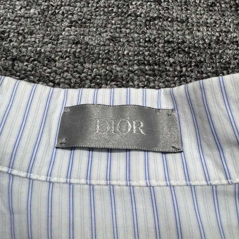 Dior Dior Full print old flower stitching striped coat Size US S / EU 44-46 / 1 - 2 Thumbnail