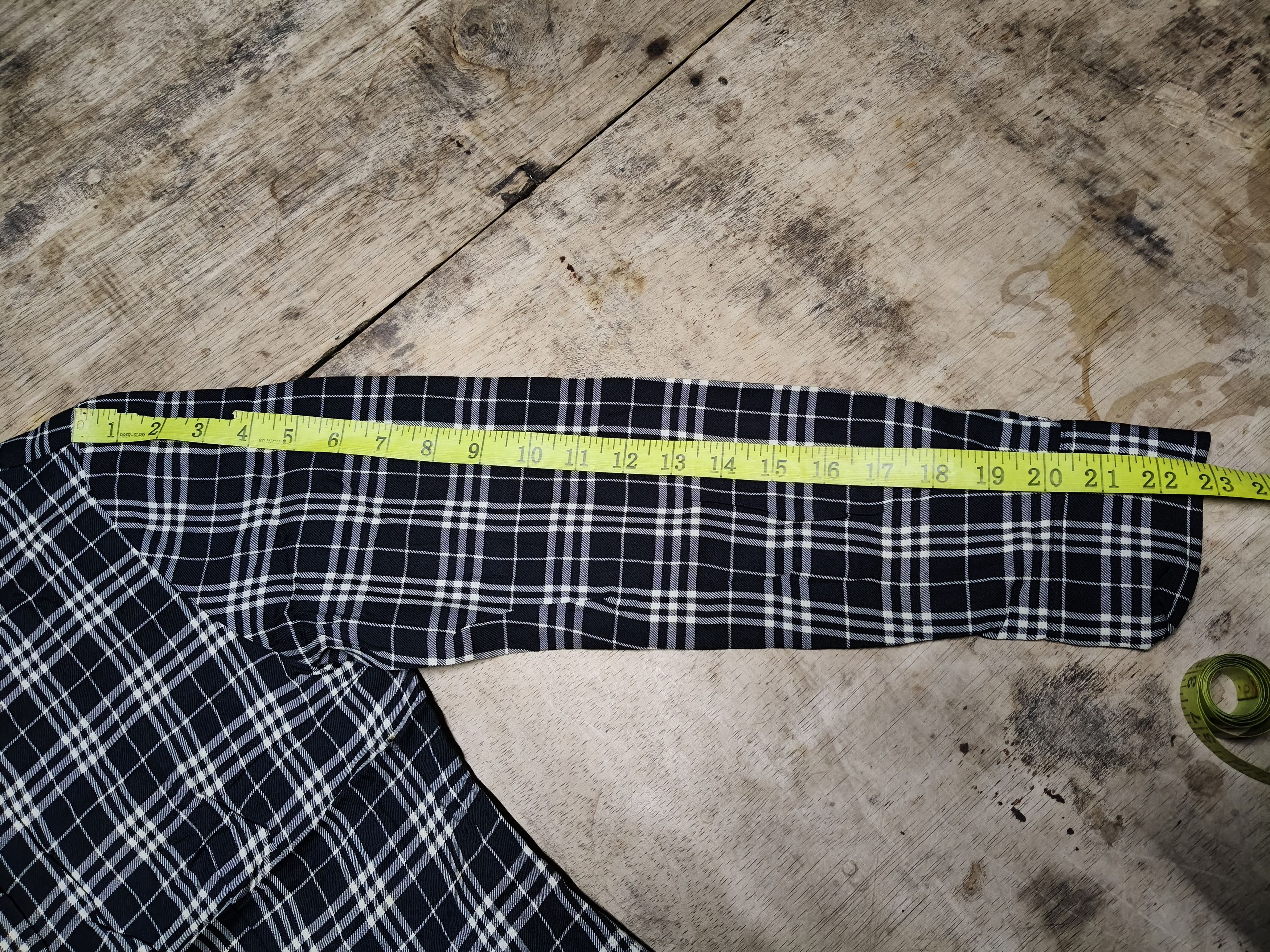 Burberry Burberry Nova Plaid Flannel Wool Size S / US 4 / IT 40 - 15 Thumbnail