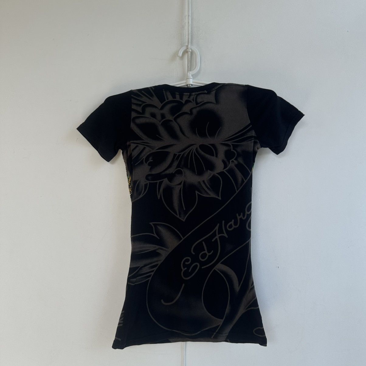 Ed Hardy Ed Hardy long dress tee shirt floral skull rhinestone tattoo Size M / US 6-8 / IT 42-44 - 7 Thumbnail
