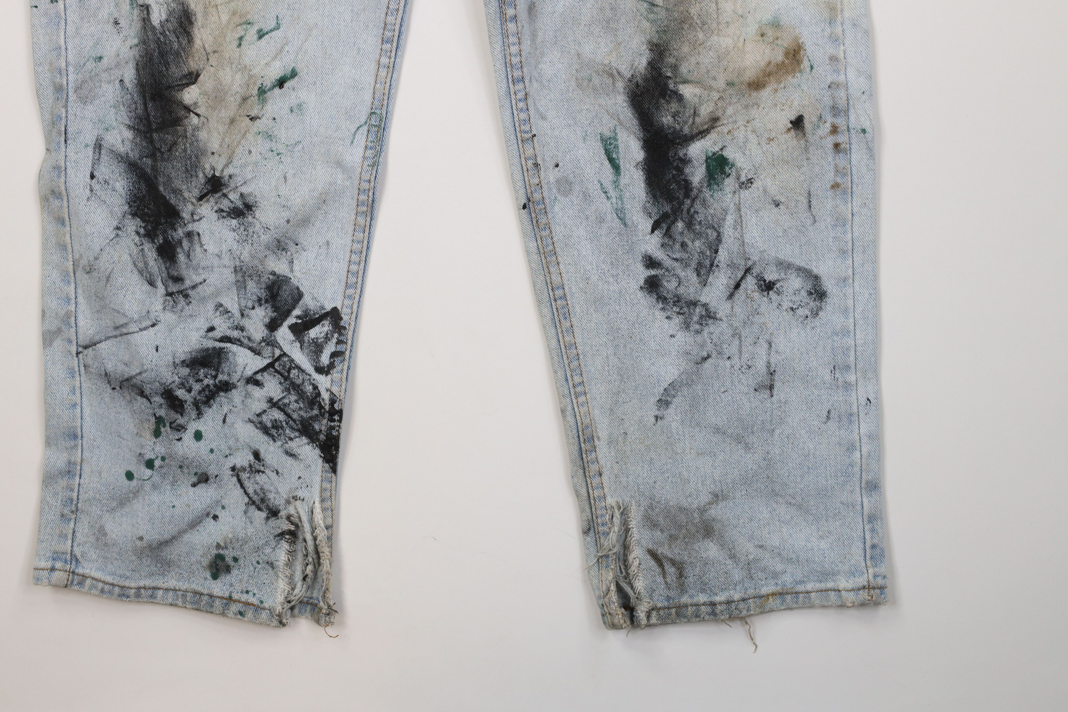 Levi's Vintage 90s Levis 554 Relaxed Fit Denim Jeans Blue USA Size US 34 / EU 50 - 5 Thumbnail