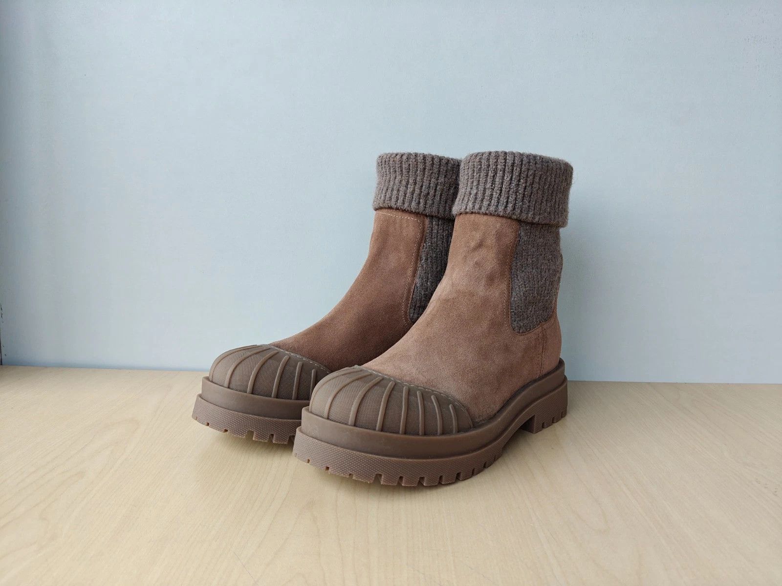Sam Edelman Sam Edelman Steele Knit Chelsea Boot T / 0047 Size US 10 / IT 40 - 2 Thumbnail
