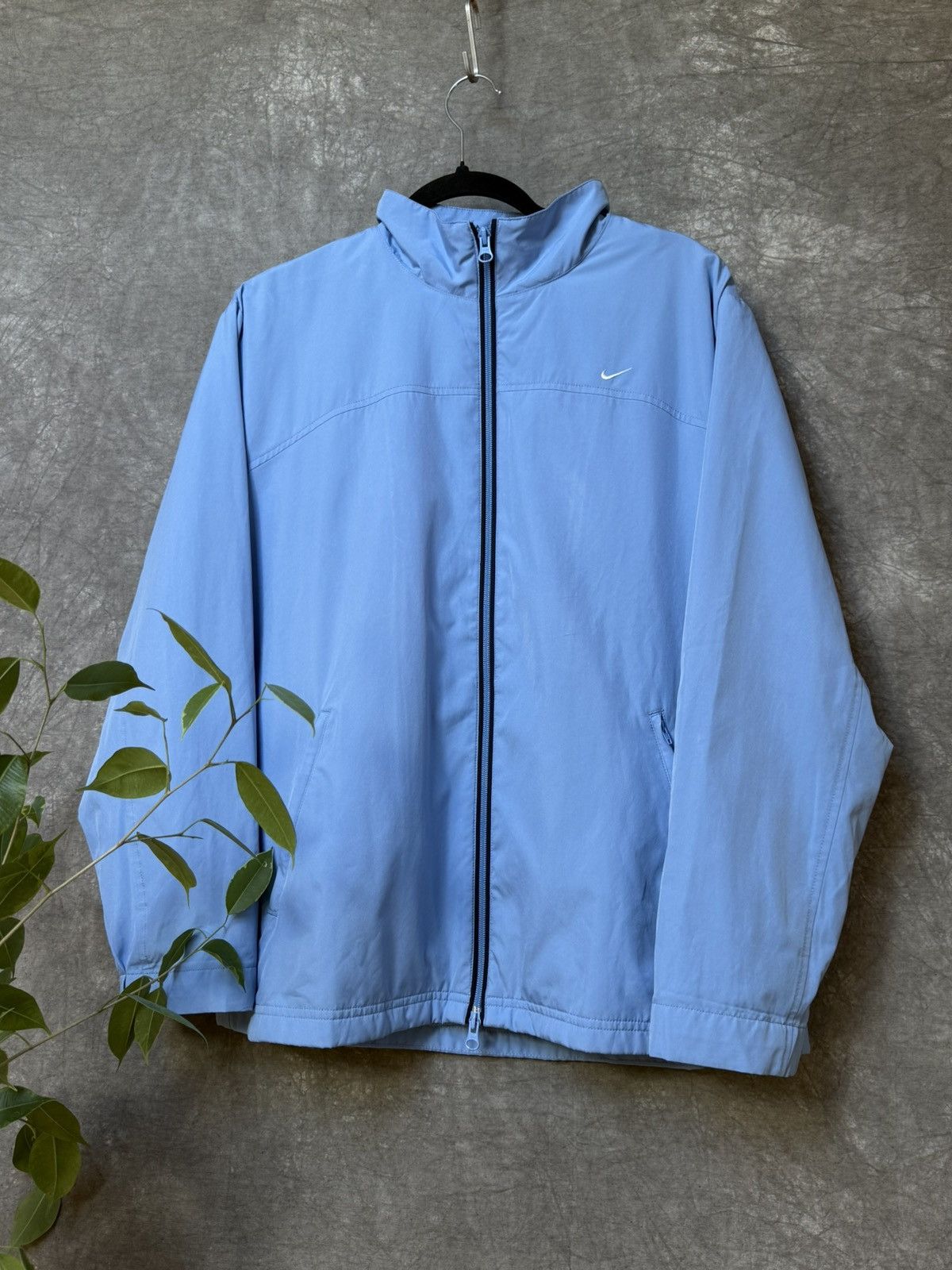 Nike × Vintage Vintage Nike jacket 90s nylon Y 2K oversize swoosh logo Size US XL / EU 56 / 4 - 1 Thumbnail