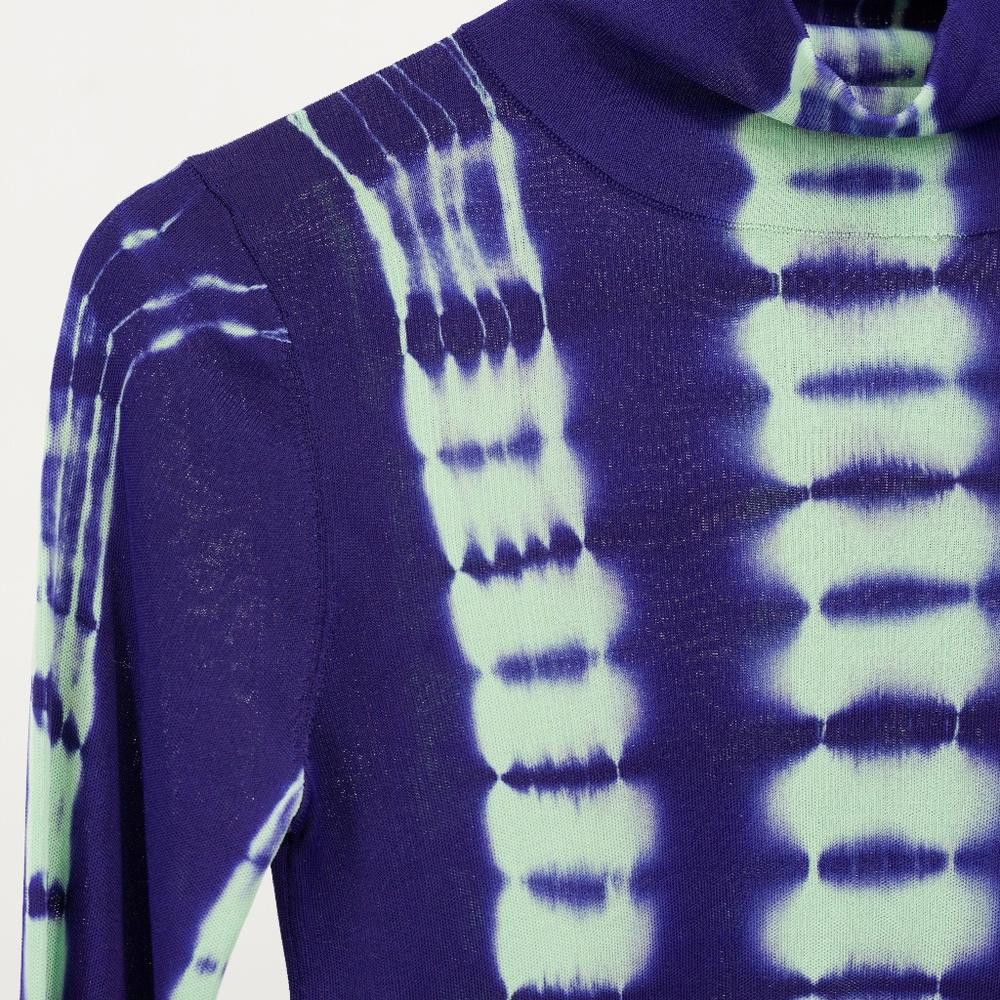 Designer Proenza Schouler Knit Tie-Dyed Turtleneck Top Size M Size M / US 6-8 / IT 42-44 - 3 Thumbnail
