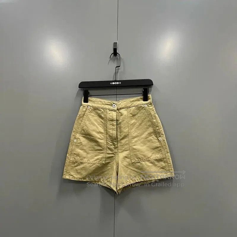 Loewe Loewe Khaki Cotton Women’s Shorts . Size 28" / US 6 / IT 42 - 1 Thumbnail