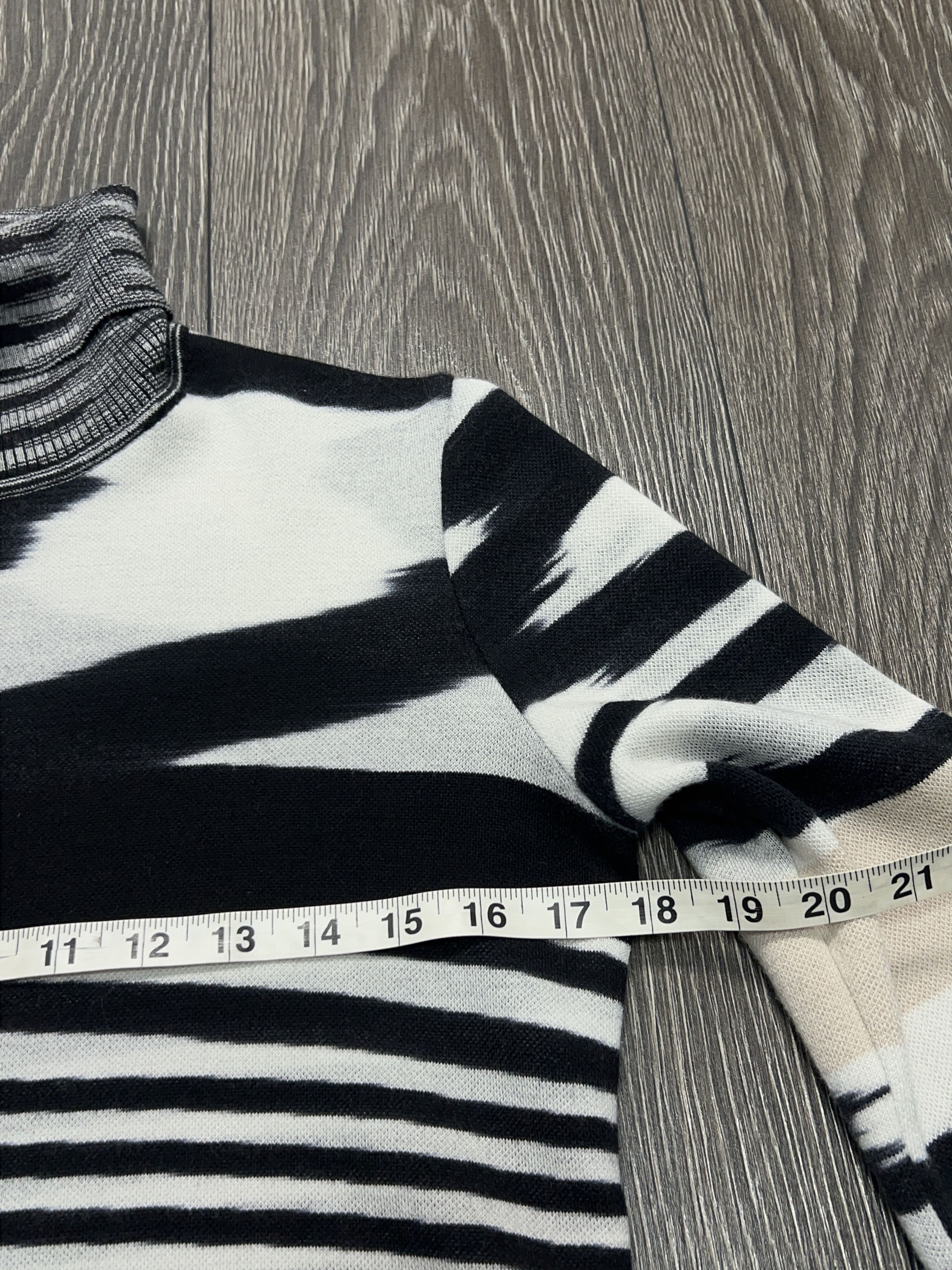 Missoni Womens Multicolor Jumper Sweater Turtleneck Wool Size M US 6 Size M / US 6-8 / IT 42-44 - 9 Thumbnail