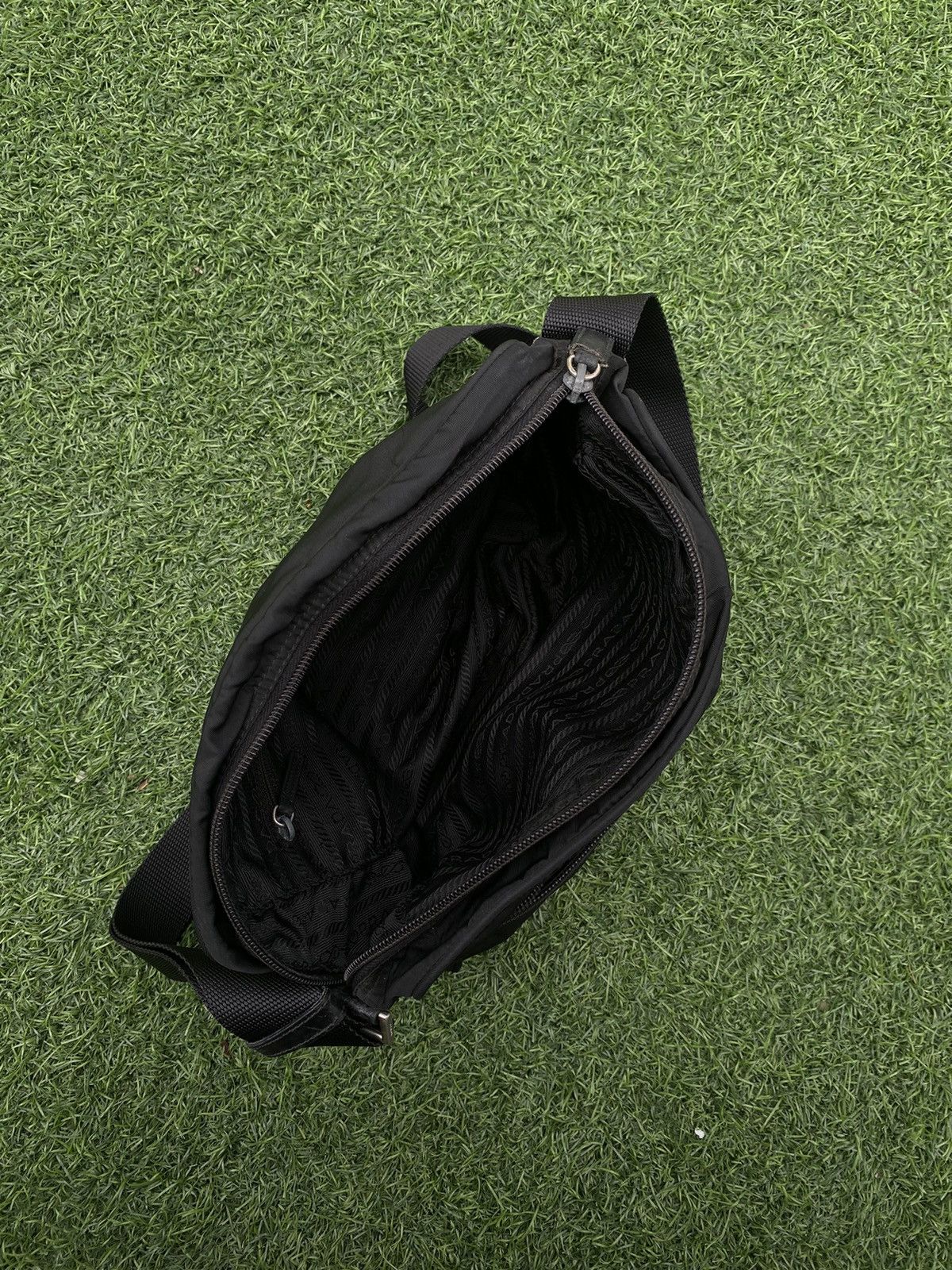 Prada PRADA BLACK NYLON CROSSBODY BAG Size ONE SIZE - 8 Thumbnail