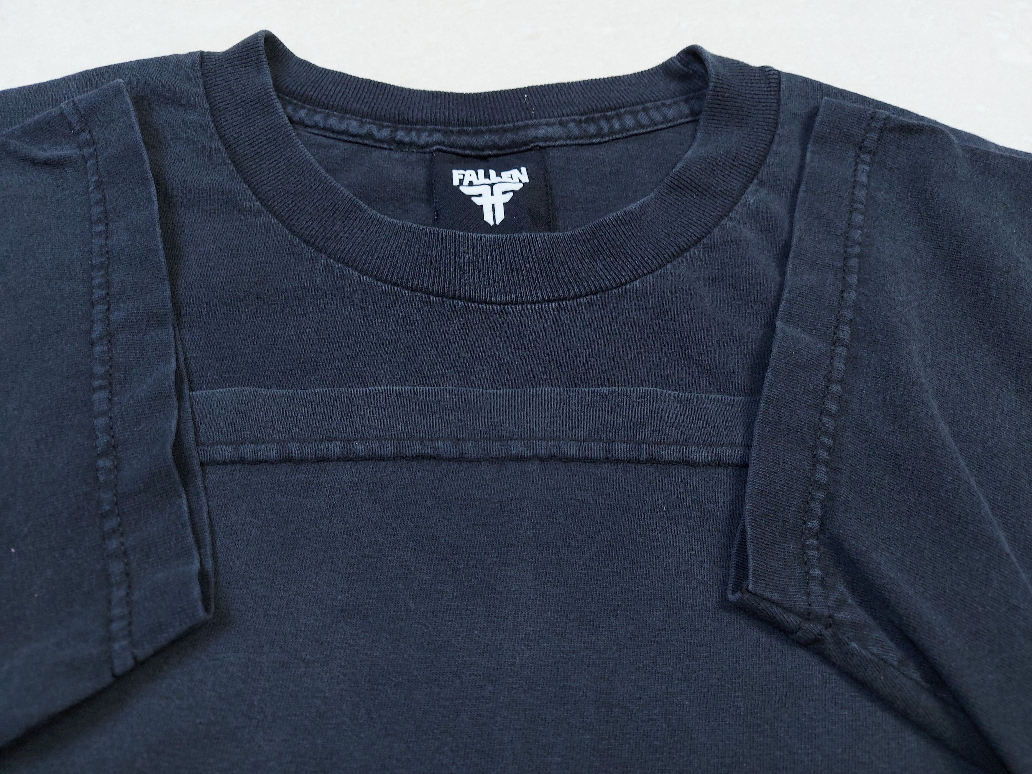 Fallen × Vintage Vintage Fallen Footwear Skateboard Rise With The Fallen TEE Size US L / EU 52-54 / 3 - 6 Thumbnail