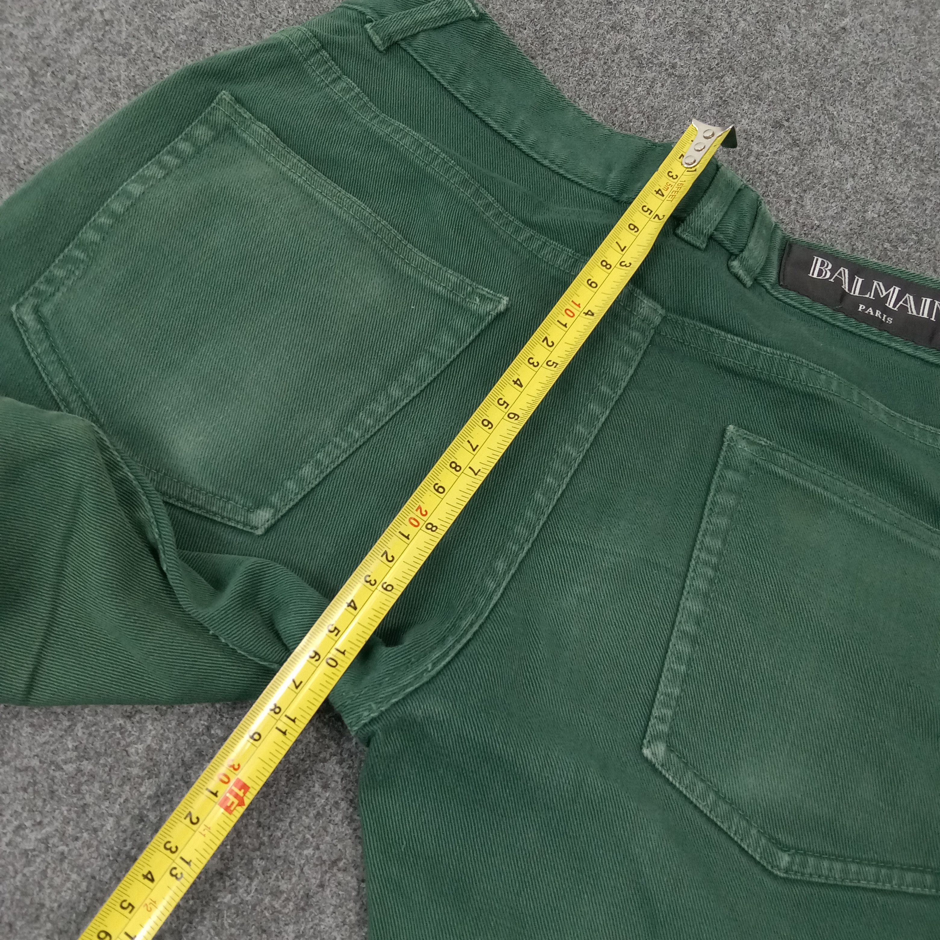 Balmain Balmain Paris Bikers Style Pants C265N3 Size US 30 / EU 46 - 10 Thumbnail