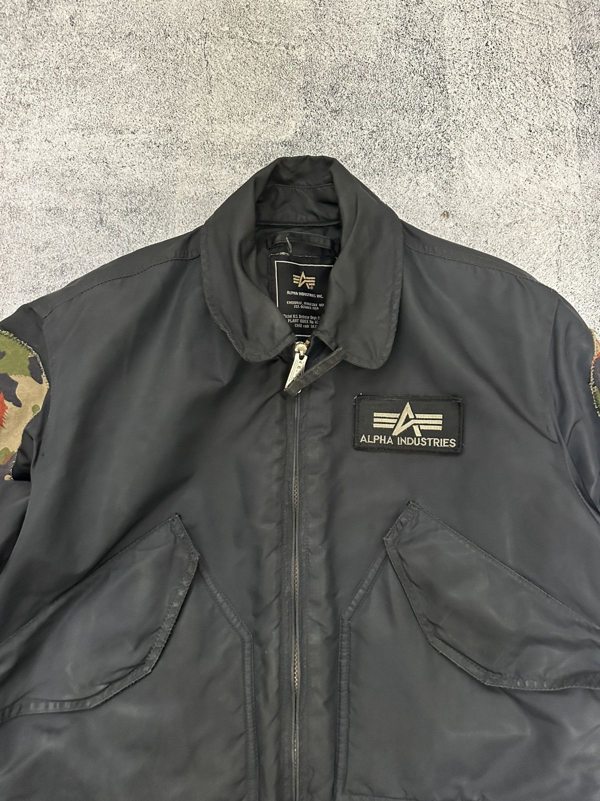 Alpha Industries Vintage 90’s Alpha Industries Military US Bomber Jacket Size US M / EU 48-50 / 2 - 6 Thumbnail