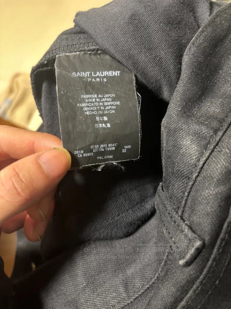 Saint Laurent Paris Saint Laurent Paris Original Year Slim Fit Basic Denim Jea Size US 32 / EU 48 - 5 Thumbnail