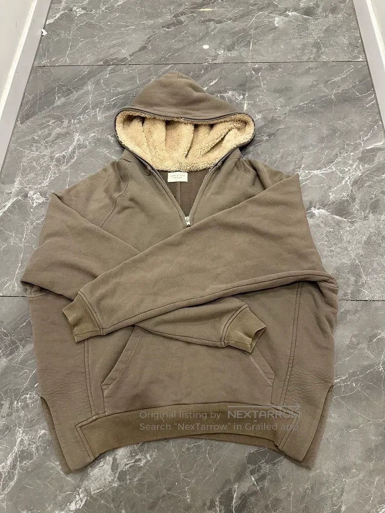 Fear of God Fear of God Lamb fleece half-pull sweatshirt Size US M / EU 48-50 / 2 - 1 Thumbnail