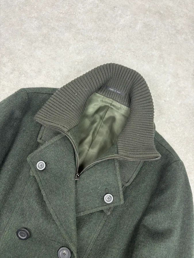 Emporio Armani AW2009 Emporio Armani Dark Green Wool Caban Jacket Size US M / EU 48-50 / 2 - 5 Thumbnail