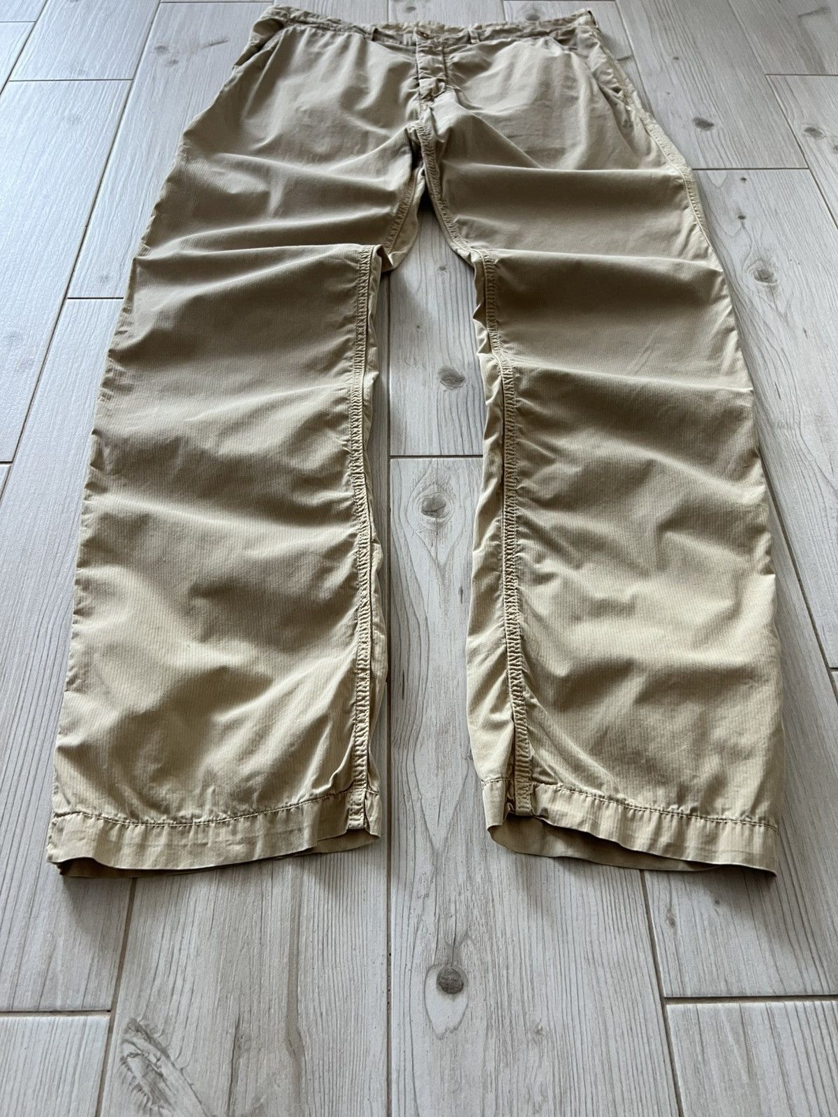 Prada Vintage Prada Pants Cream Beige Street Size US 34 / EU 50 - 3 Thumbnail
