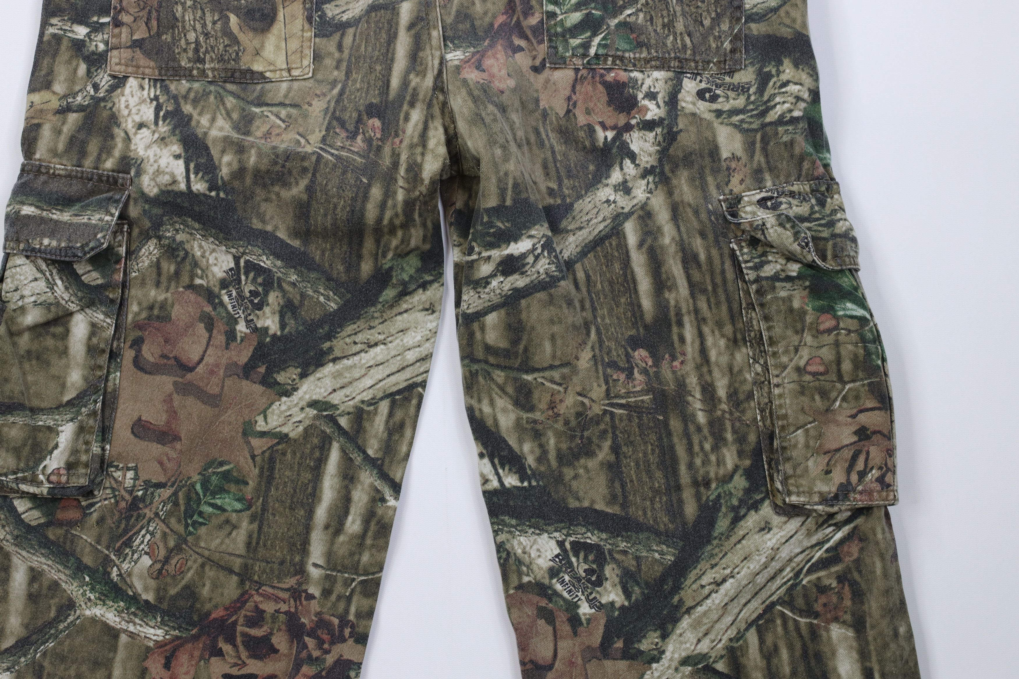 Vintage Vintage Y2K Streetwear Flared Wide Leg Cargo Pants Size 36" / US 14 / IT 50 - 11 Thumbnail