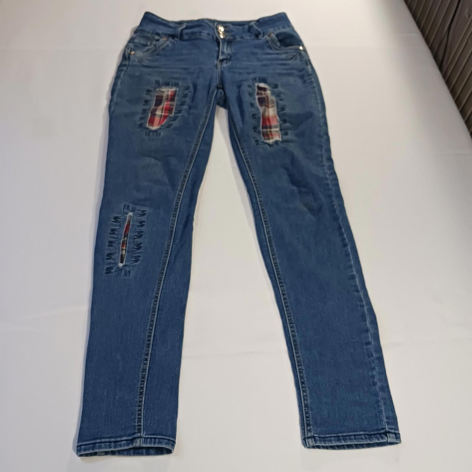Other Watch LA LP8408 Women’s 9 Blue Cotton Blend Button Fly Jeans Size 30" / US 8 / IT 44 - 11 Thumbnail