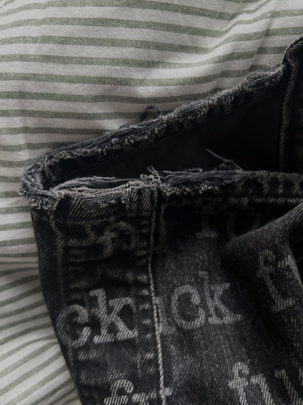 Supreme supreme fuck denim tote bag Size ONE SIZE - 10 Thumbnail