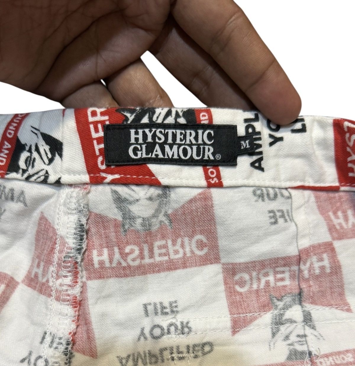 Hysteric Glamour Hysteric Glamour AOP Logo Shorts Size M Made in Japan Size US 32 / EU 48 - 14 Thumbnail