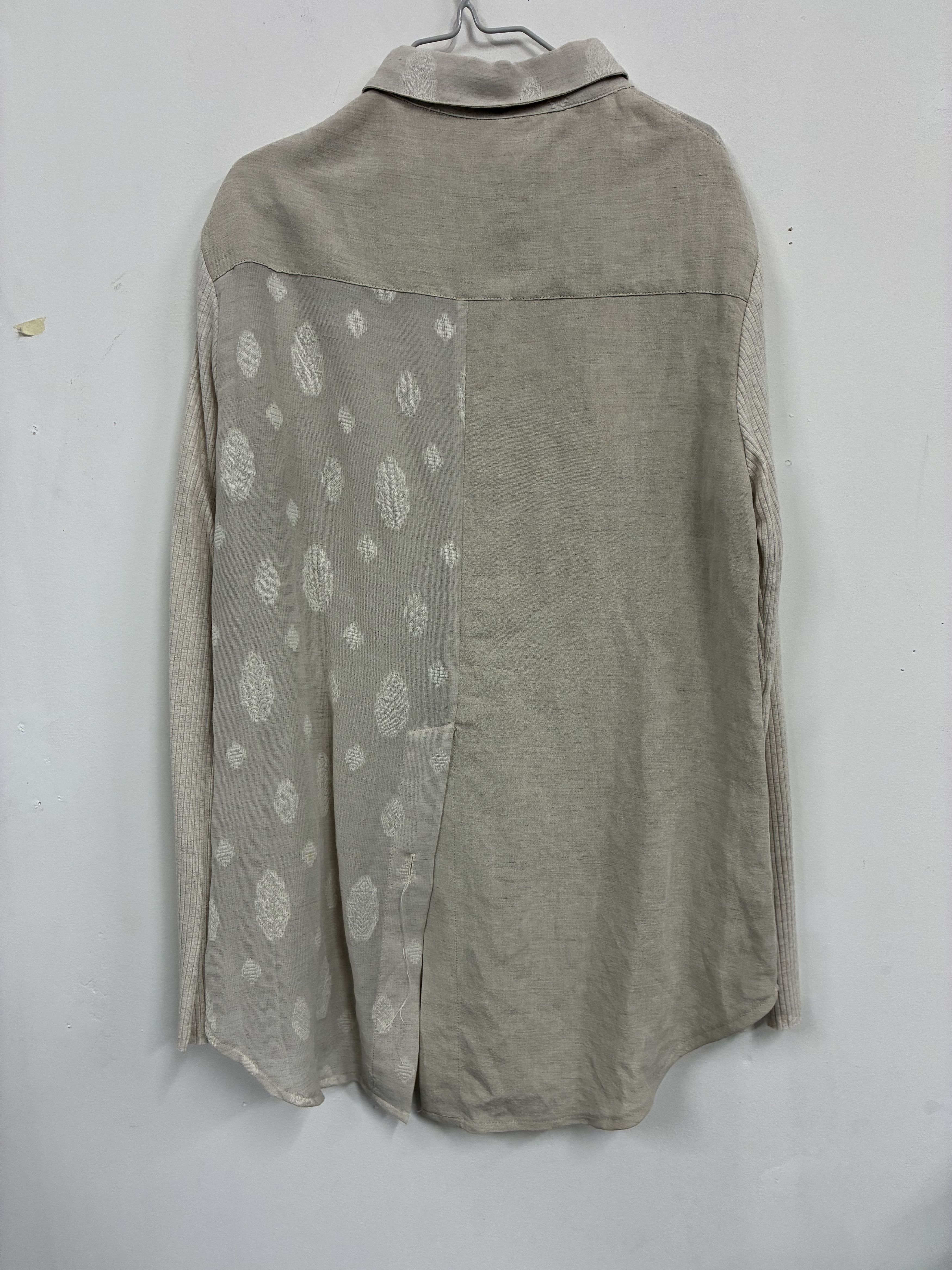 Mavranyma MAVRANYMA - Different fabrics shirt Size US S / EU 44-46 / 1 - 5 Thumbnail
