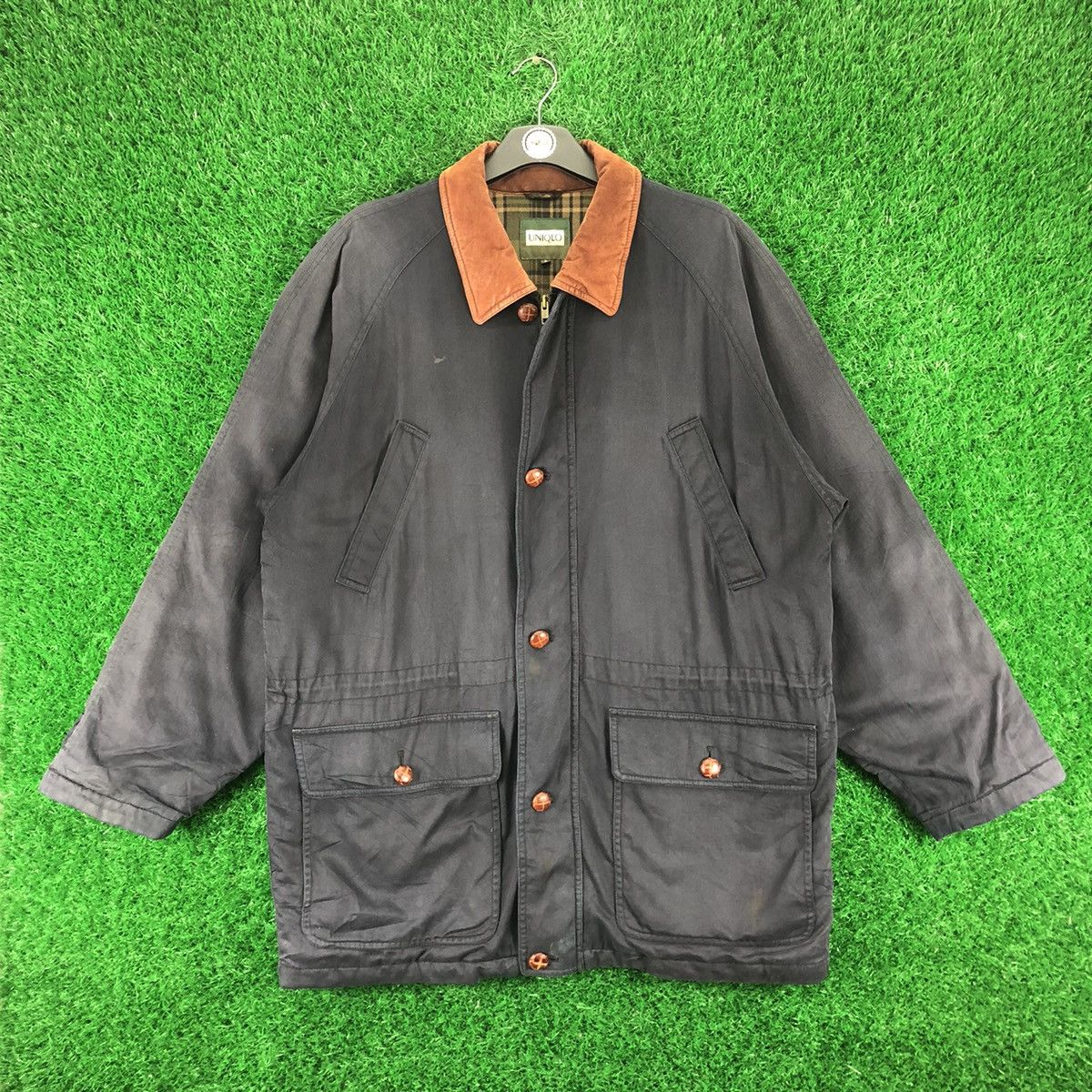 Uniqlo Vintage 80's Uniqlo Green Label Jacket Size US XXL / EU 58 / 5 - 1 Thumbnail