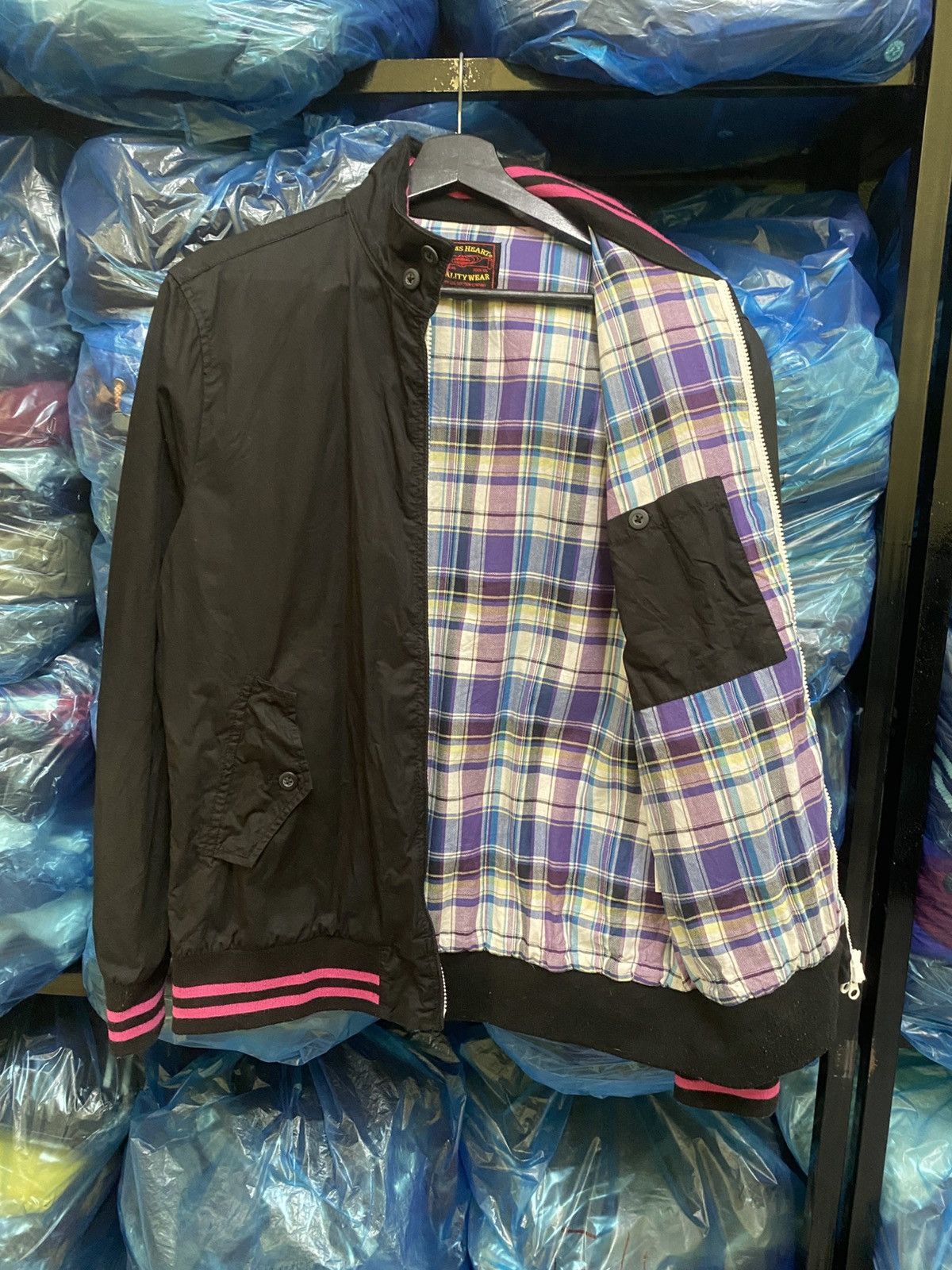 Beams Plus Vintage BEAMS HEART Harrington Style Jacket Black Size US M / EU 48-50 / 2 - 4 Thumbnail