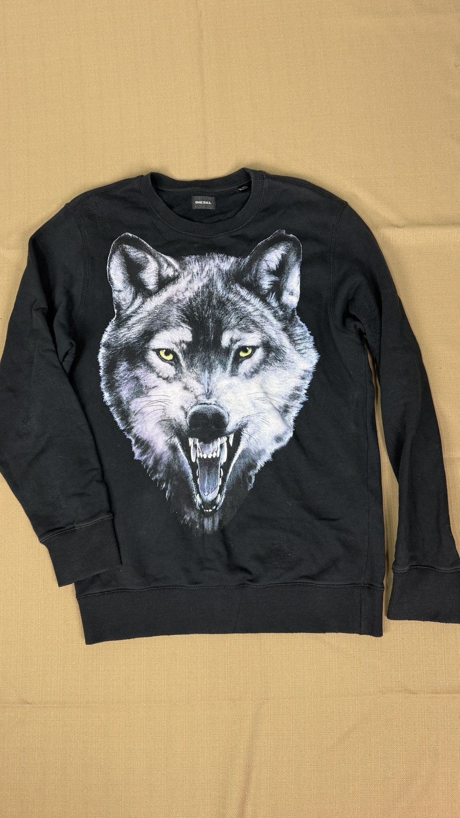 Diesel Diesel Wolf Rare distressed sweatshirt jumper Size US M / EU 48-50 / 2 - 7 Thumbnail