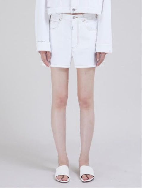 Marni oc11z0525 Shorts in White Size 26" / US 2 / IT 38 - 1 Thumbnail